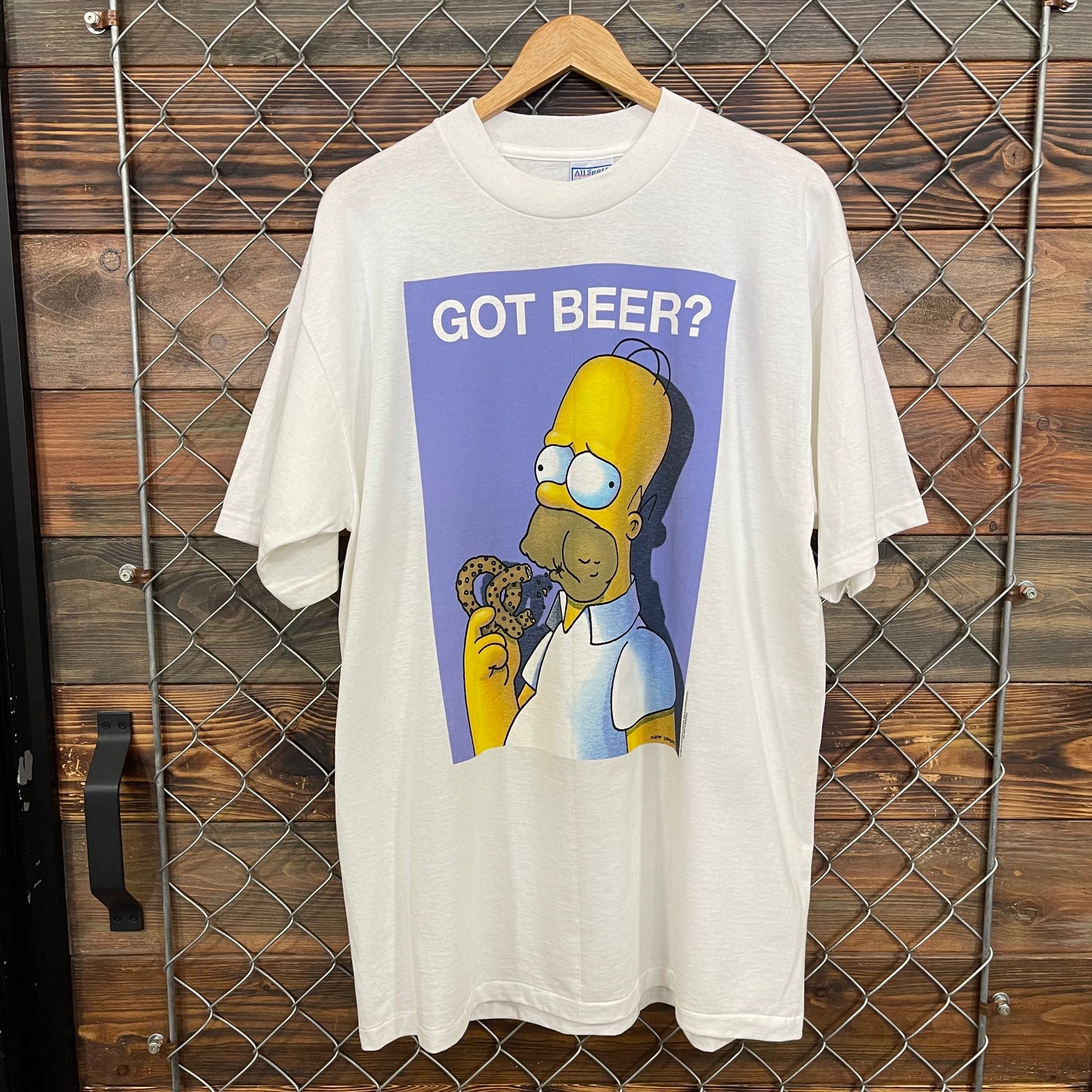 90s The Simpsons Homer Got Beer? Tee