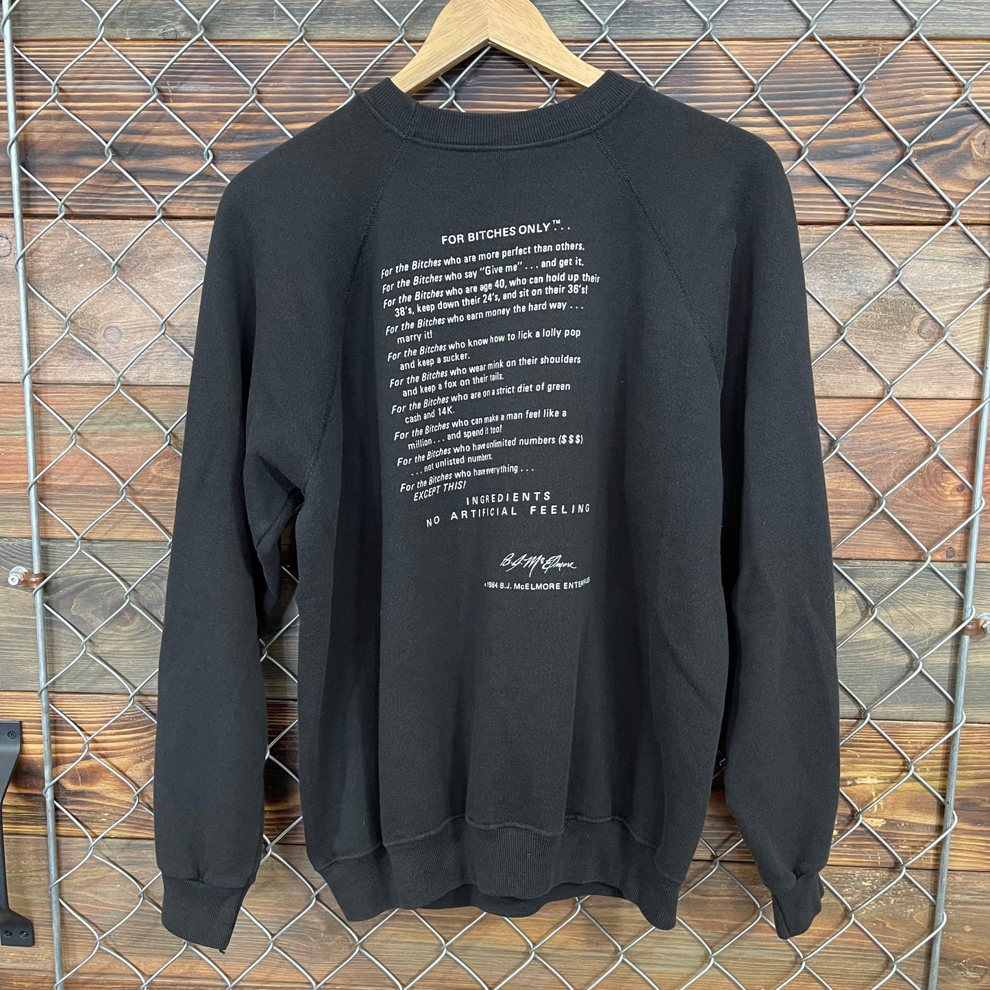 90s For Bitches Only Crewneck