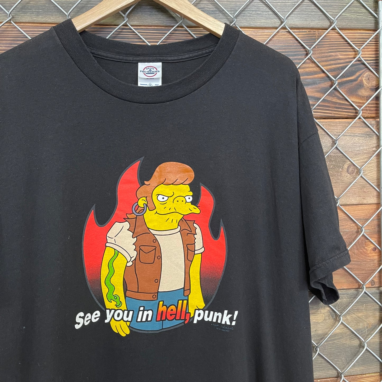 2001 The Simpsons Snake Tee