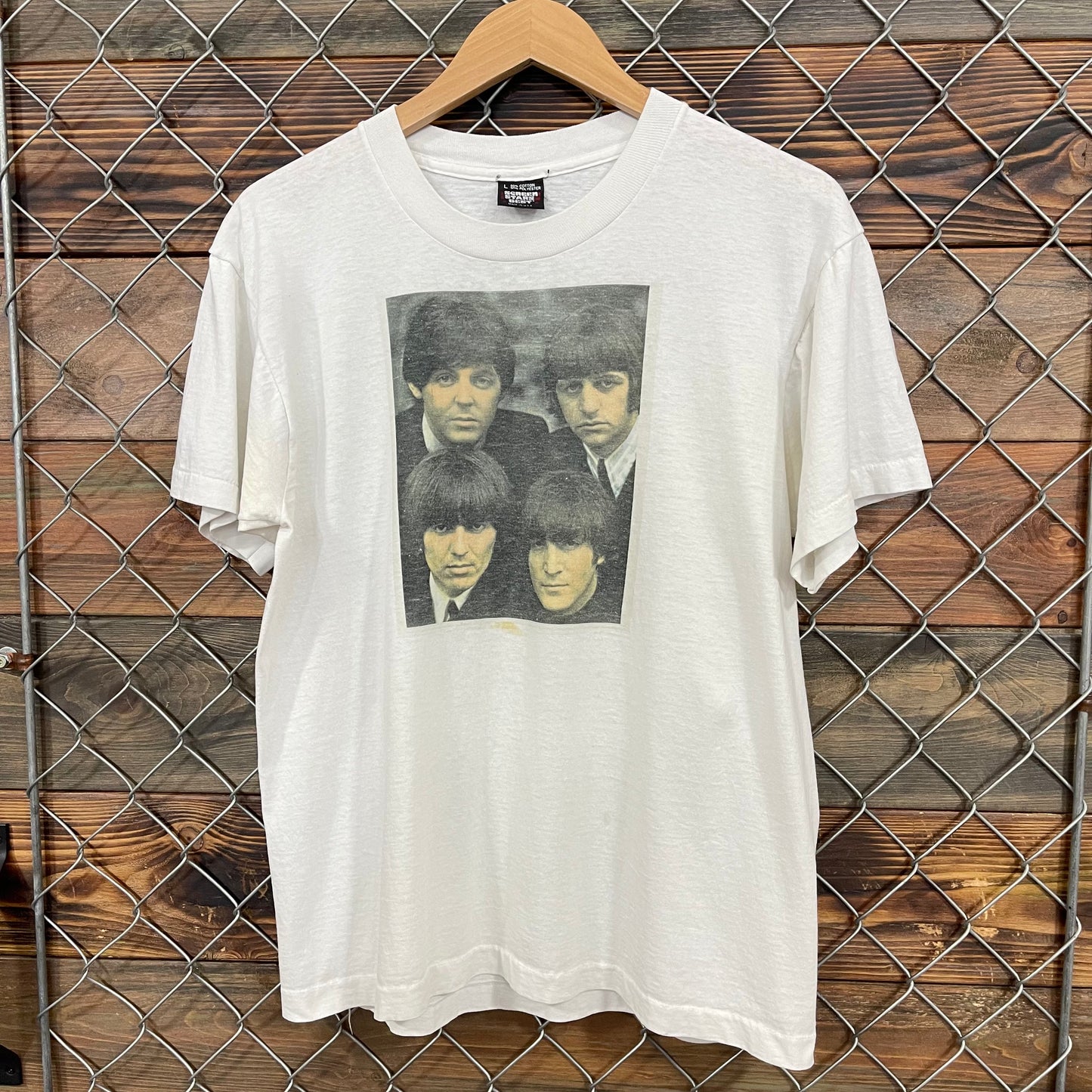 80s The Beatles Band Tee
