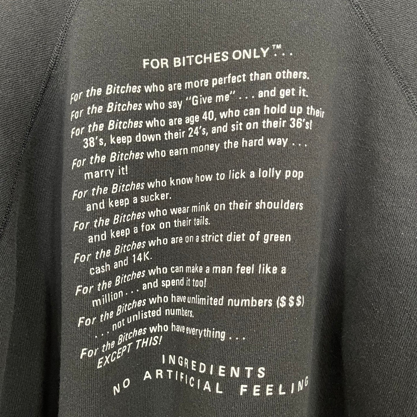 90s For Bitches Only Crewneck