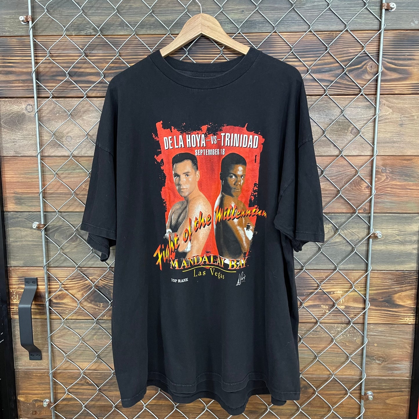 90s De La Hoya VS Trinidad Promo Tee