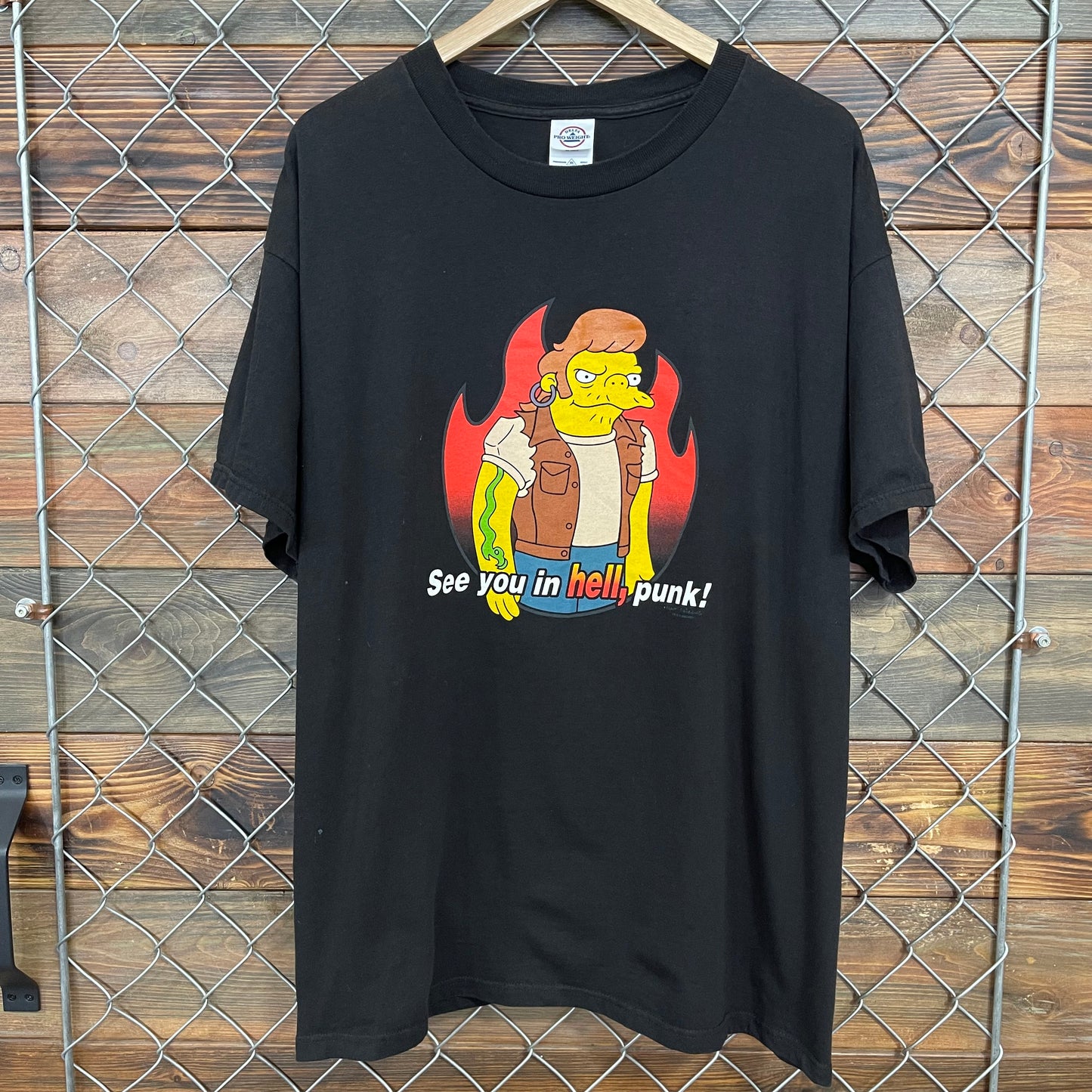 2001 The Simpsons Snake Tee
