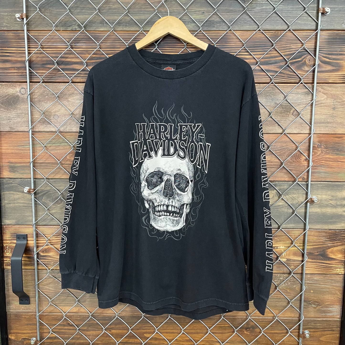 00s Harley Davidson Skull Longsleeve