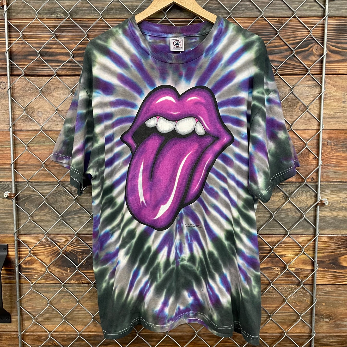 90s Rolling Stones Tie-Dye Tee