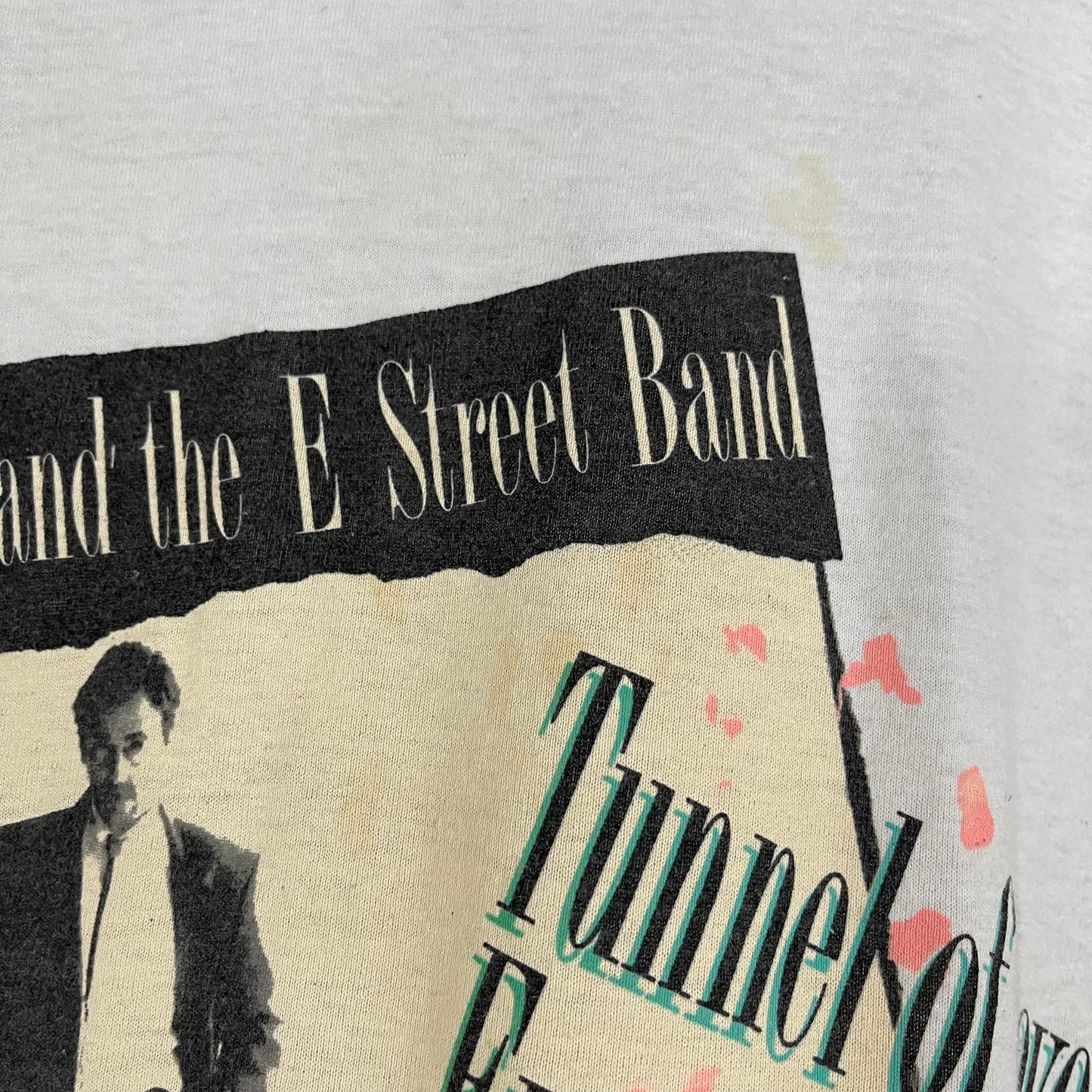 80s Bruce Springsteen Tunnel of Love Express Tour Tee