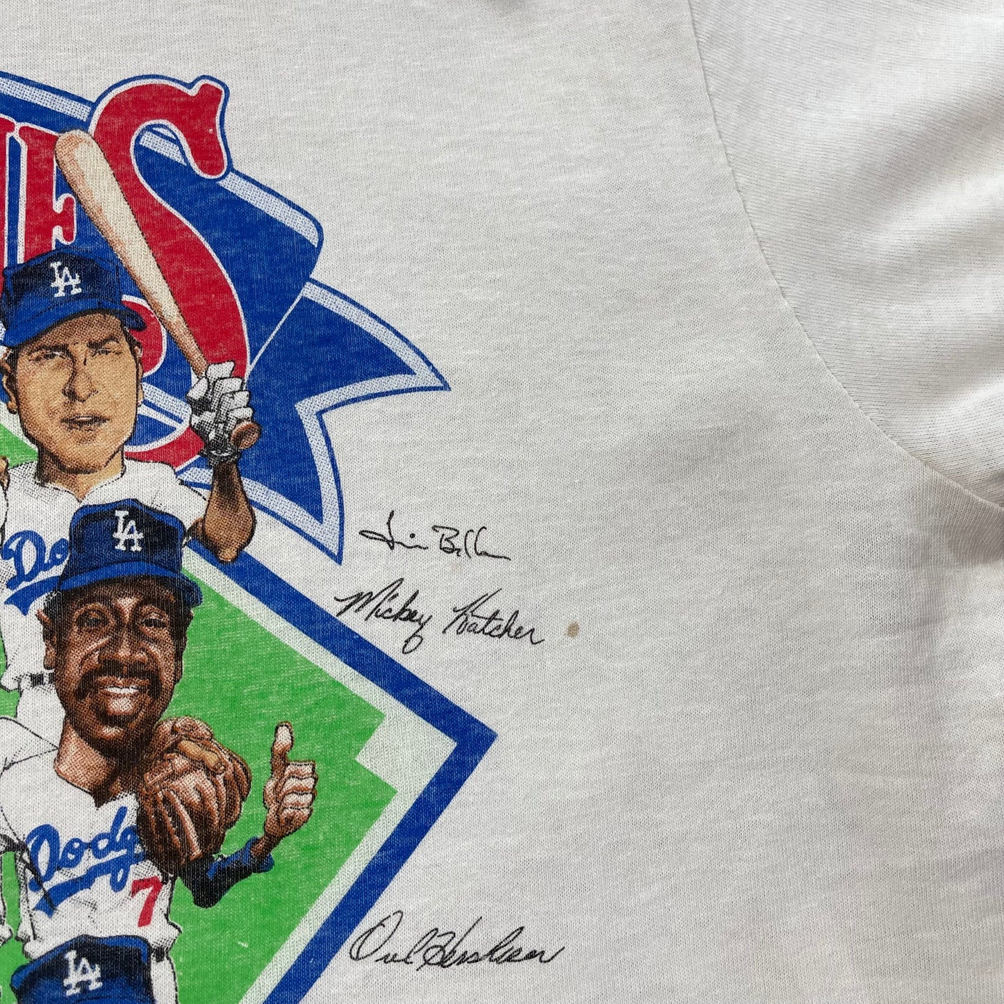 80s Dodgers World Series Tee