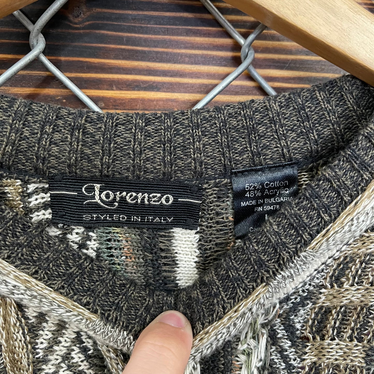 90s Coogie Style Sweater