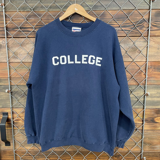 00s Animal House College Crewneck