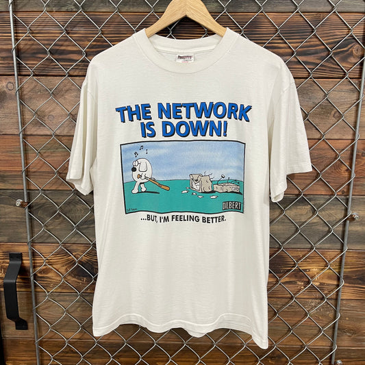 90s Dilbert Office Space Parody Tee