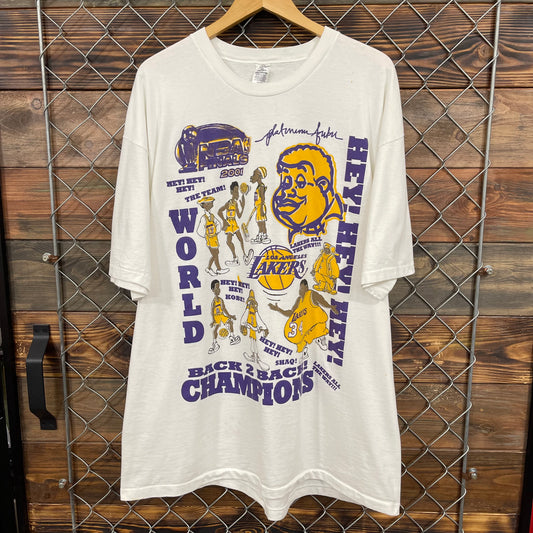 Y2K Los Angeles Lakers Fat Albert Championship Tee