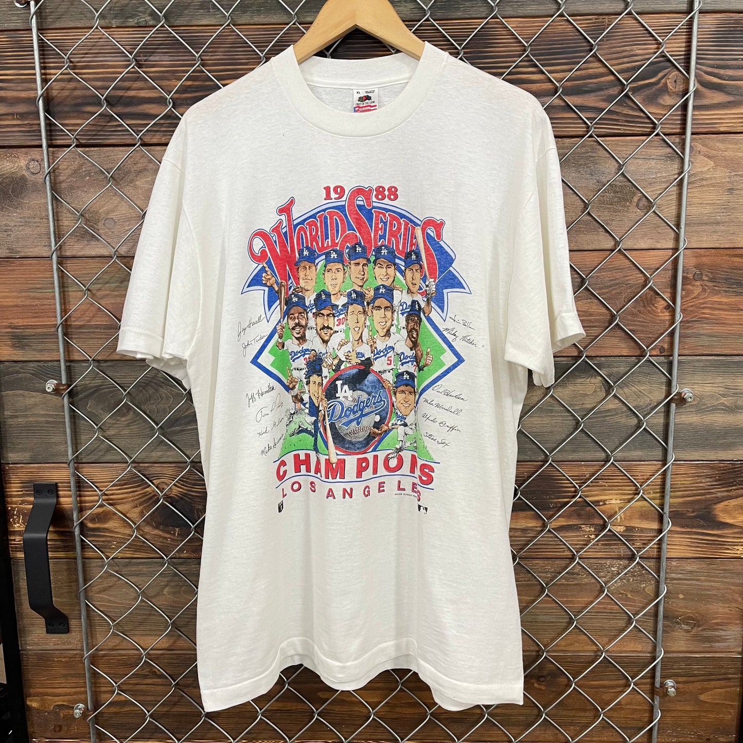 80s Dodgers World Series Tee