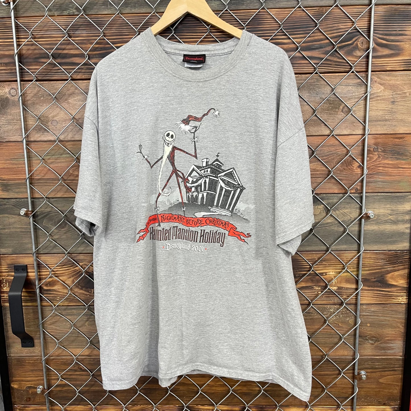 Y2K Disneyland Nightmare Before Christmas Haunted Mansion Tee