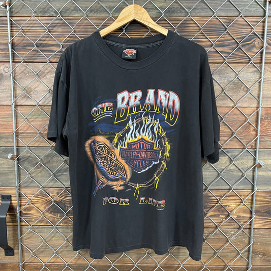 90s Harley One Brand For Life Tee