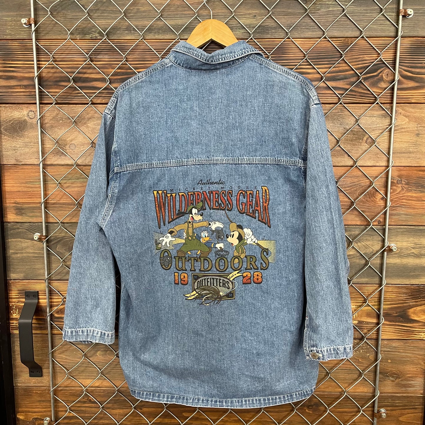 90s Disney Denim Chore Jacket