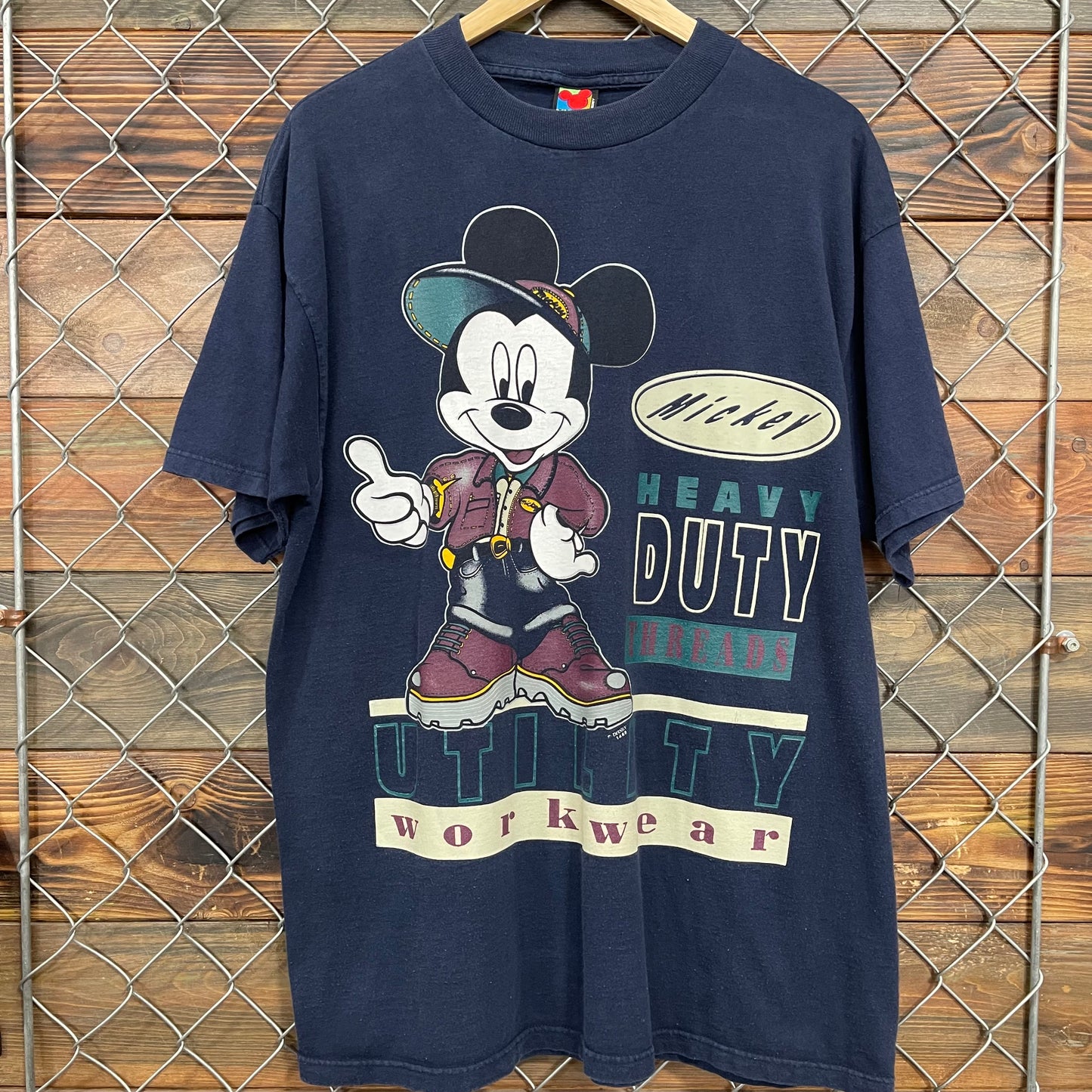 90s Mickey Mouse Workwear Tee