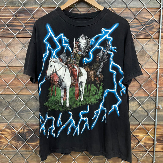 90s American Thunder Native Americans Tee