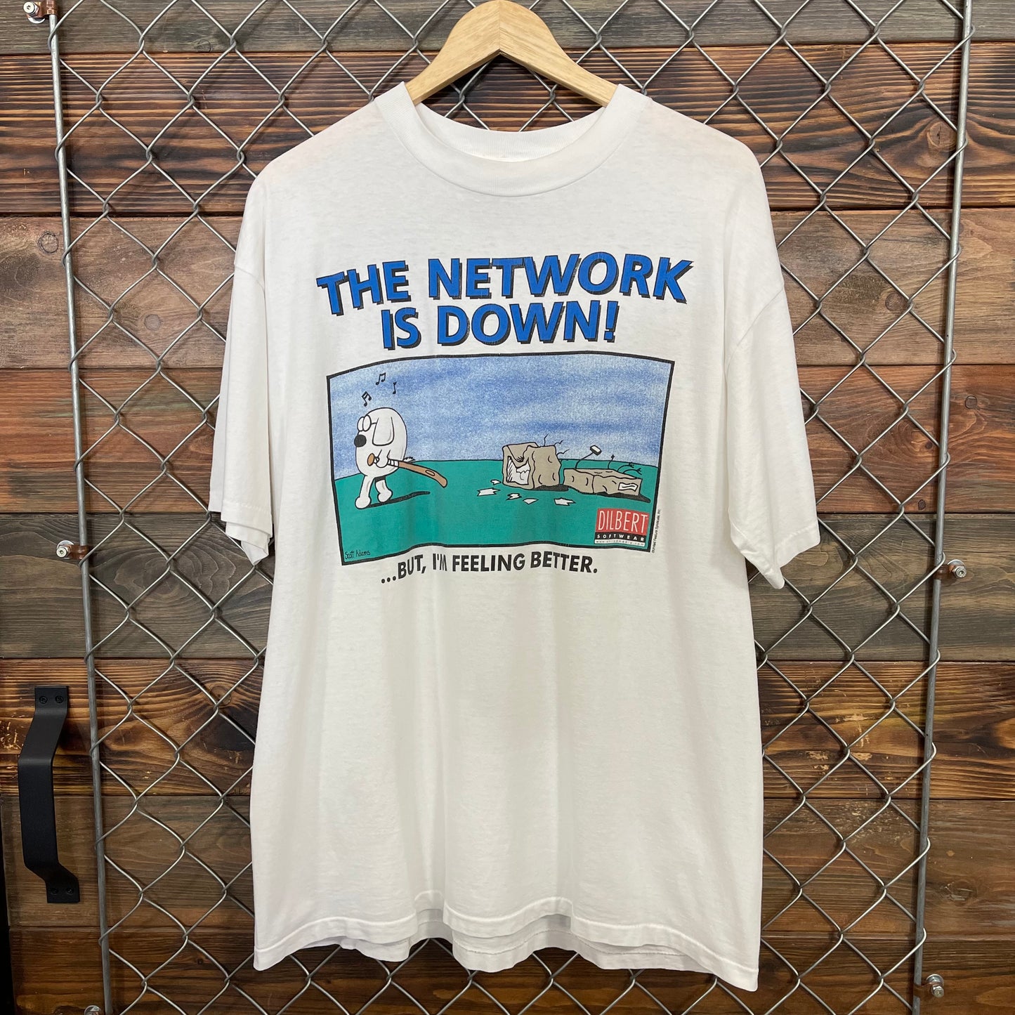 90s Dilbert Office Space Tee