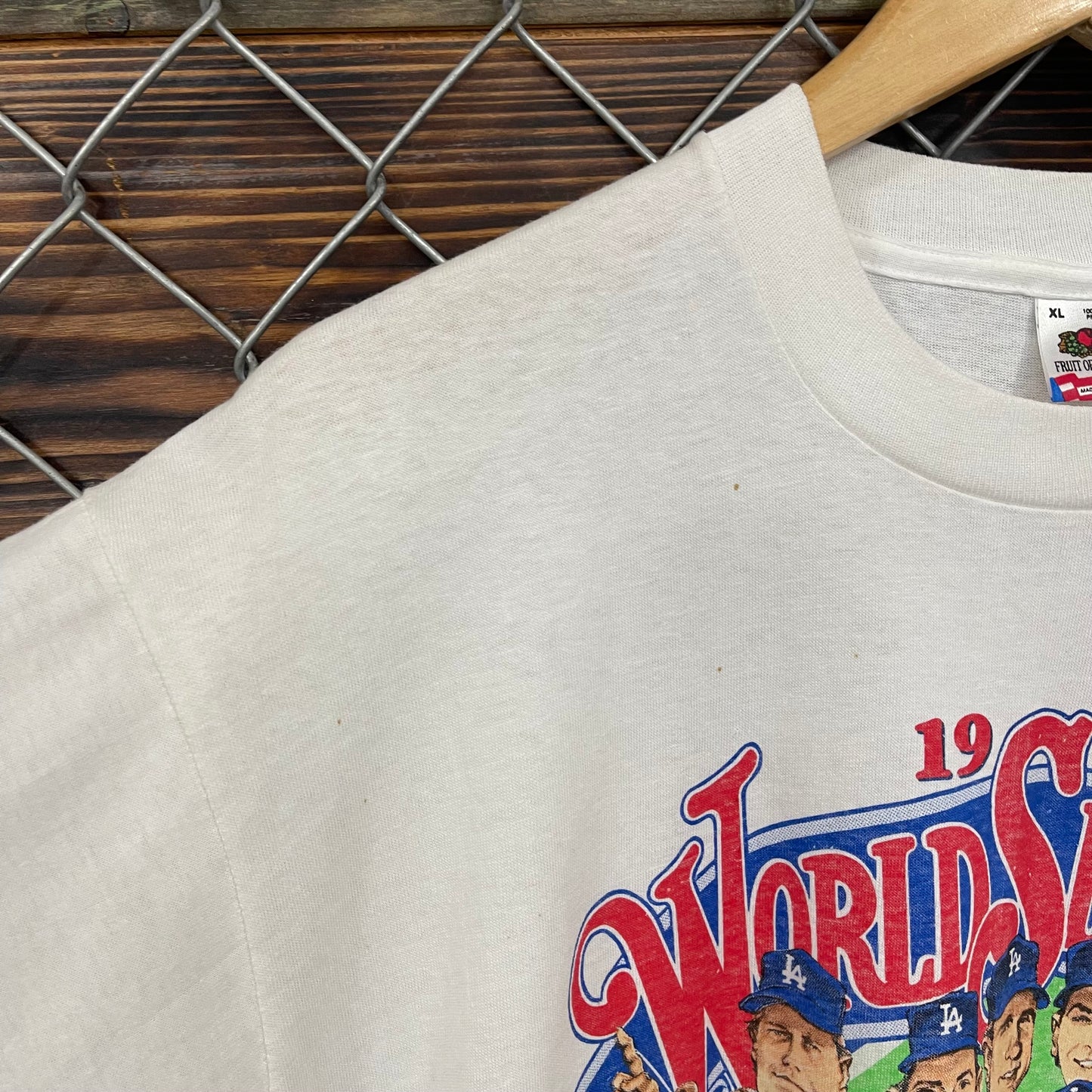 80s Dodgers World Series Tee