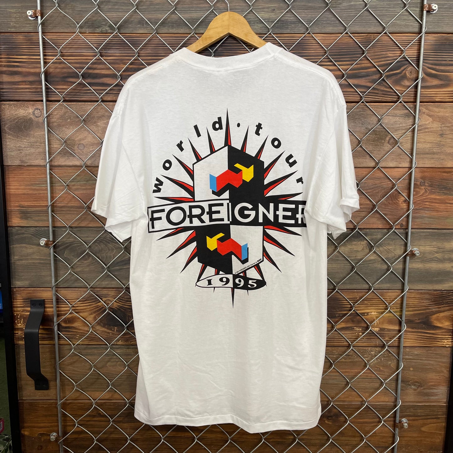 90s Foreigner Tour Tee