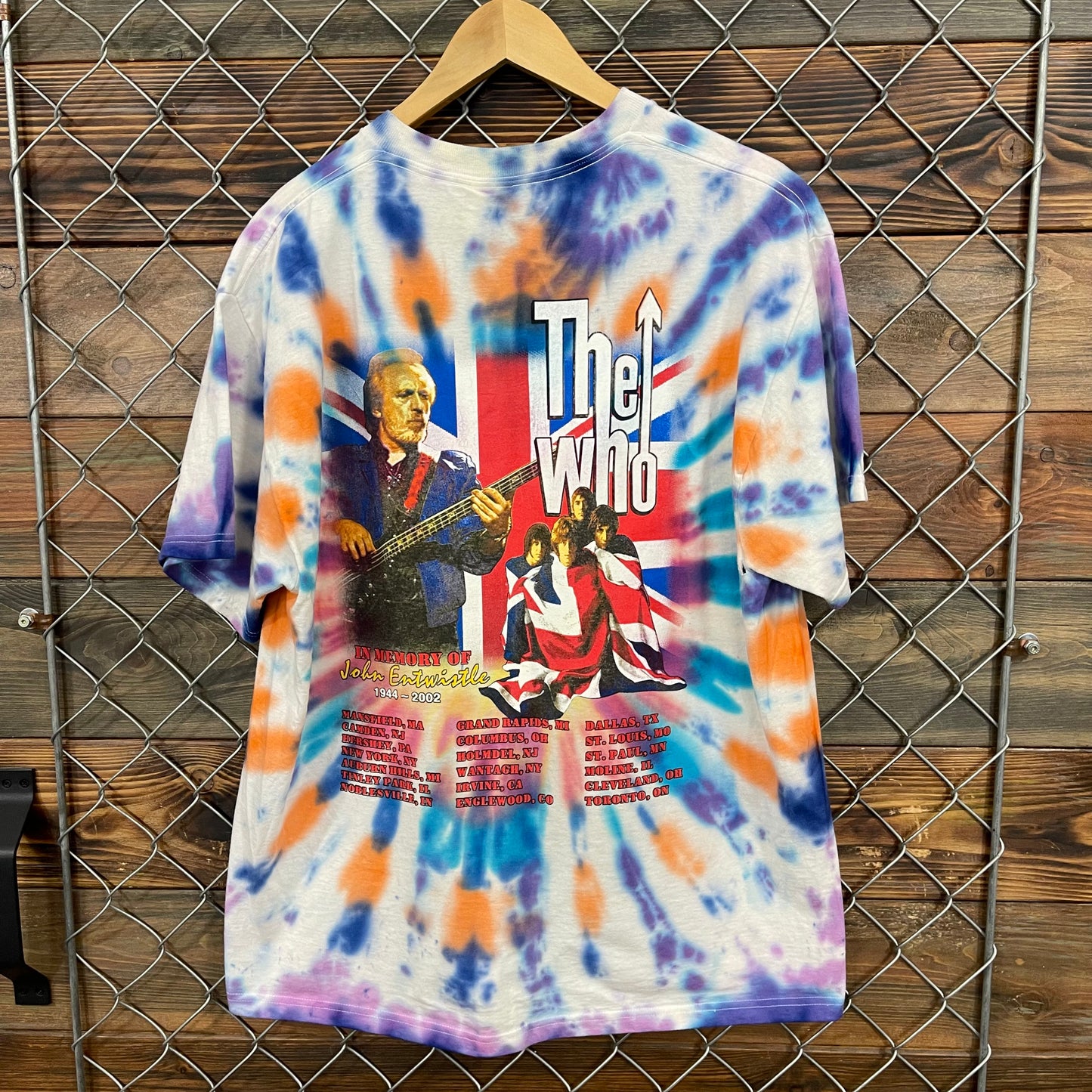 00s The Who Tie Dye Tour Tee