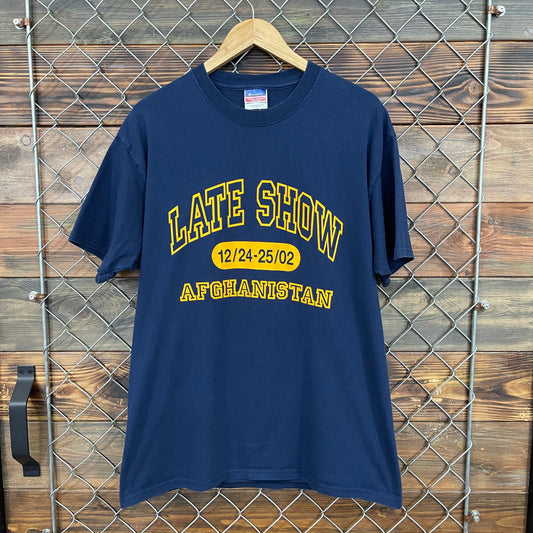 00s The Late Show With David Letterman Christmas in Afghanistan Tee