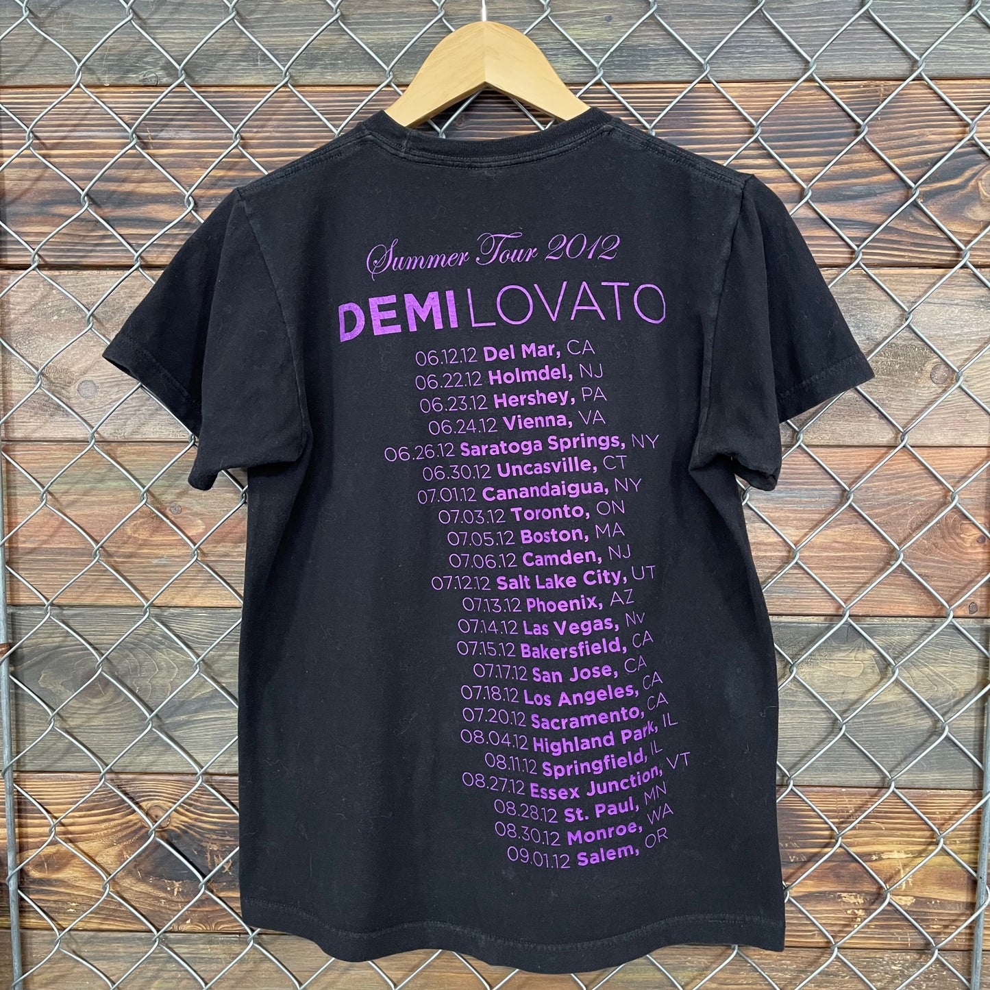 2010s Demi Lavato Tour Tee