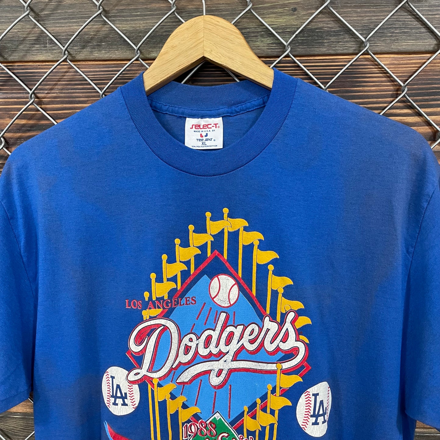 80s Dodgers World Series Tee