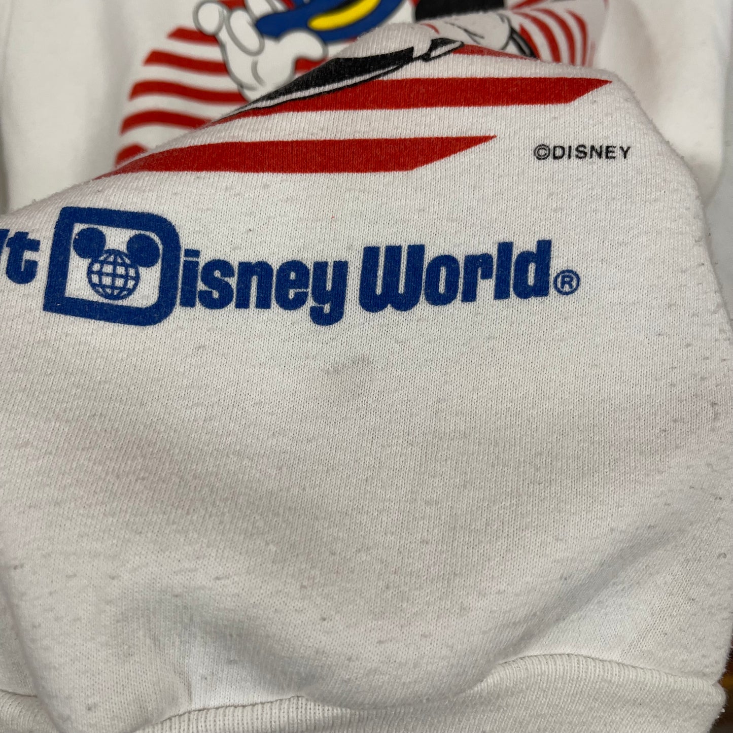 90s Walt Disney World Mickey USA Crewneck
