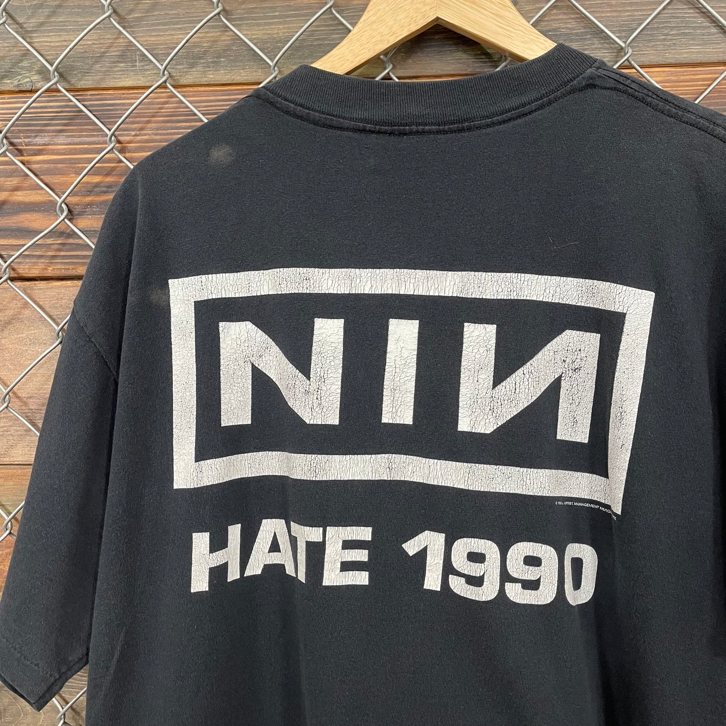 1995 Nine Inch Nails Pretty Hate Machine Tee