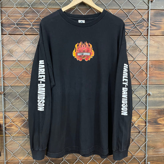 00s Harley Davidson 4-Sided Logo Longsleeve