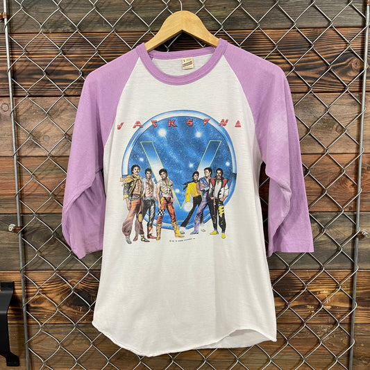 80s The Jackson 5 Pepsi Raglan Tee