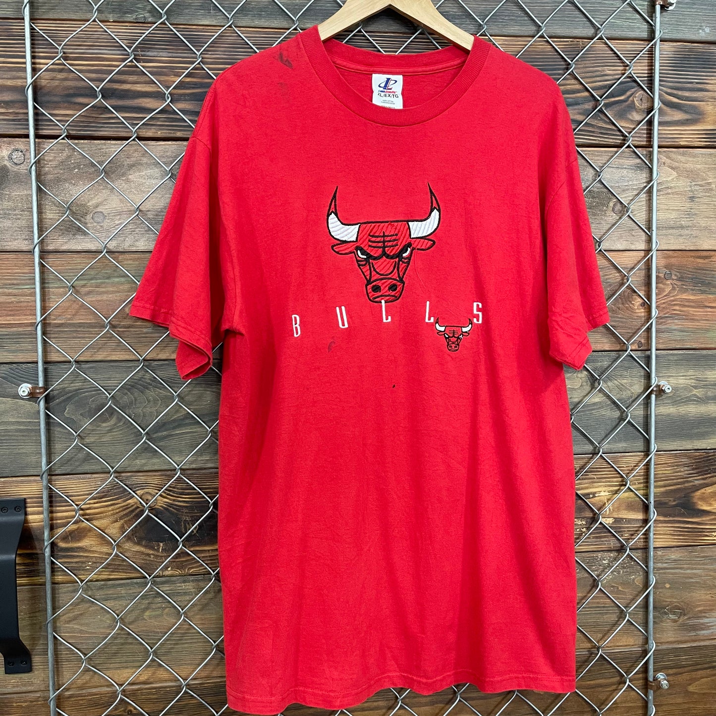 90s Chicago Bulls Embroidered Tee