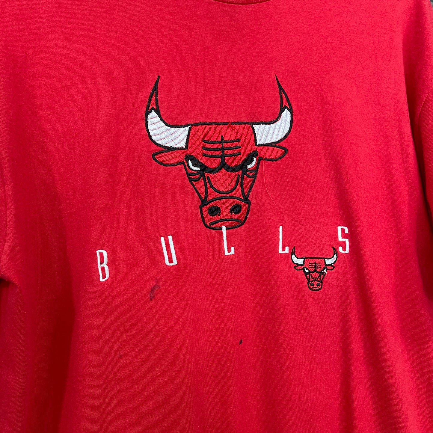 90s Chicago Bulls Embroidered Tee