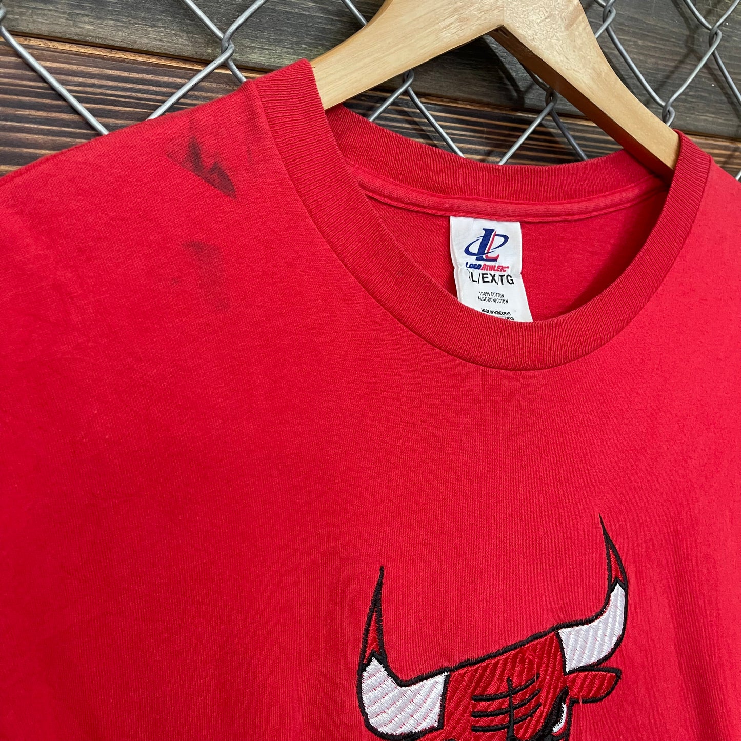 90s Chicago Bulls Embroidered Tee